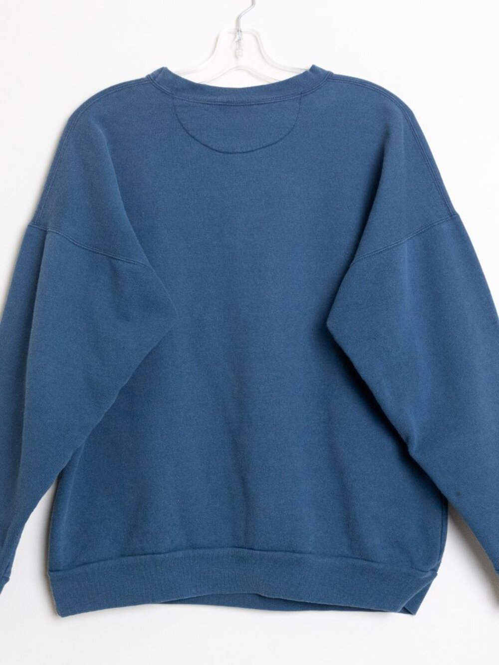 Vintage University of Manitoba Crewneck Sweatshirt Blue 90s Collegiate Canada L - Picture 3 of 14